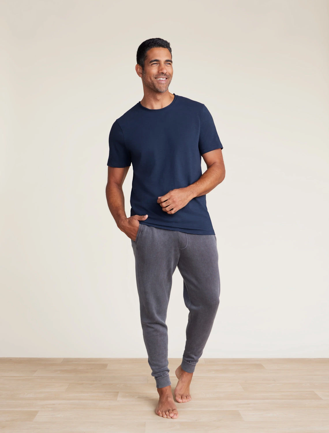 Malibu Collection® Men's Slub Cut Neck T-Shirt 6 Malibu Collection® Men's Slub Cut Neck T-Shirt - Image 4