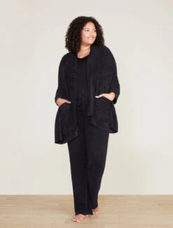 CozyChic Lite® Travel Shawl -SAP Clothing Shop B460 BLACK 1455