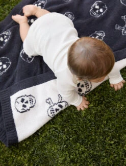 CozyChic® Skull Stroller Blanket 13 CozyChic® Skull Stroller Blanket -SAP Clothing Shop BDBCC21543 3002 V1