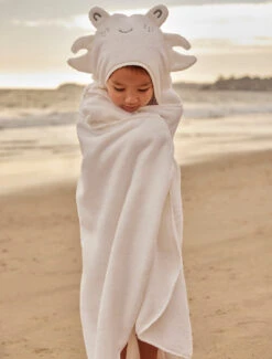 Toddler Hooded Towel And Washcloth Set -SAP Clothing Shop BDF SS23 BEACH B 0956 V1