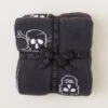 CozyChic® Skull Throw 1 CozyChic® Skull Throw -SAP Clothing Shop BDHCC20882 Carbon Almond W 1