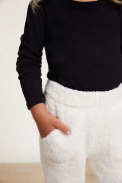 CozyChic® Toddler Jogger Pant -SAP Clothing Shop BDKCC21201 Cream 3957