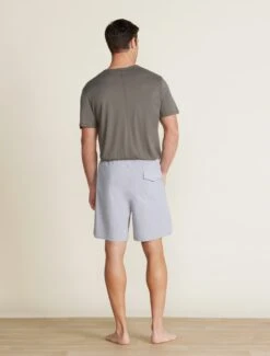 Men's Elasticated Waist Boardshort -SAP Clothing Shop BDMBC22346 MOONBEAM 2362