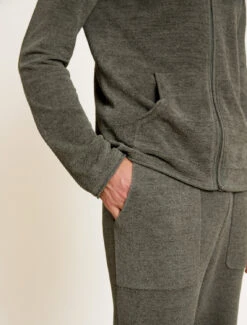 CozyChic Ultra Lite® Men’s Patch Pocket Jogger -SAP Clothing Shop BDMCU21372 OliveBranch 2062