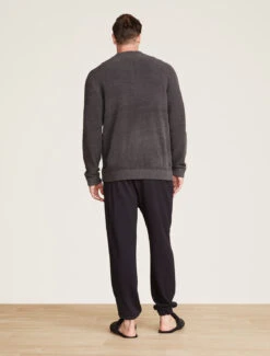 CozyChic Ultra Lite® Men's Bomber Jacket  -SAP Clothing Shop BDMCU21374 Carbon 1012copy