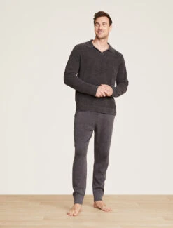 CozyChic Ultra Lite® Men's Ribbed Collar Pullover