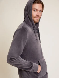 LuxeChic® Men’s Hoodie -SAP Clothing Shop BDMLC21364 Carbon 2553