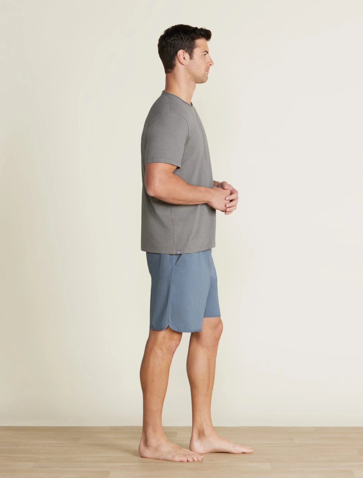 Malibu Collection® Men's Slub Cut Neck T-Shirt 4 Malibu Collection® Men's Slub Cut Neck T-Shirt - Image 2