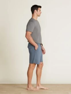 Men's Elasticated Waist Boardshort -SAP Clothing Shop BDMMC21095 STEEL BDMBC22346 BLUECOVE 2498