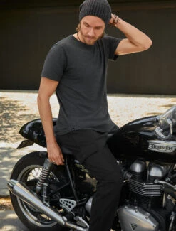 Malibu Collection® Men’s Pima Cotton Fleece Cargo Sweatpant -SAP Clothing Shop BDMMC21357 6819 V2