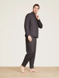 Malibu Collection® Butterchic Knit® Men's Heavy Zip Up 10 Malibu Collection® Butterchic Knit® Men's Heavy Zip Up -SAP Clothing Shop BDMMC21646 He Carbon 1527copy