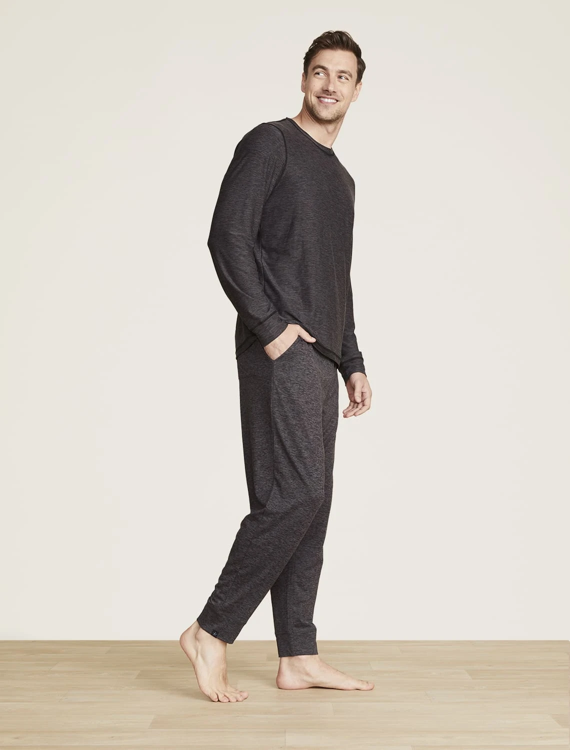 Malibu Collection® Men's Butterchic Knit® Light Long Sleeve Tee 4 Malibu Collection® Men's Butterchic Knit® Light Long Sleeve Tee - Image 2