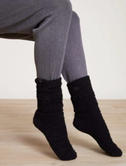 CozyChic® Winter Set (Bucket Bag, Gloves, Socks & Ski Headband Set) -SAP Clothing Shop BDWCC21423 Black 1657