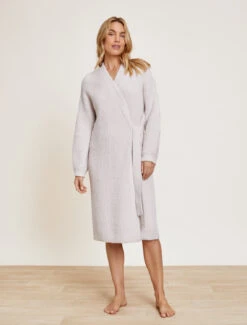 CozyChic® Side Tie Robe -SAP Clothing Shop BDWCC21451 Almond 5870