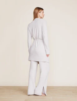 CozyChic Lite® Waist Tie Cardigan 10 CozyChic Lite® Waist Tie Cardigan -SAP Clothing Shop BDWCL21882 Silver 1036