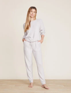 CozyChic Lite® Rib Blocked Pant -SAP Clothing Shop BDWCL21908 Silver 0677 c5c587da 2683 4cc7 b985 e662ffa2ec88