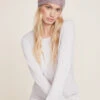 CozyChic Lite® Pinched Stripe Beanie -SAP Clothing Shop BDWCL22035 Deep Taupe 3214