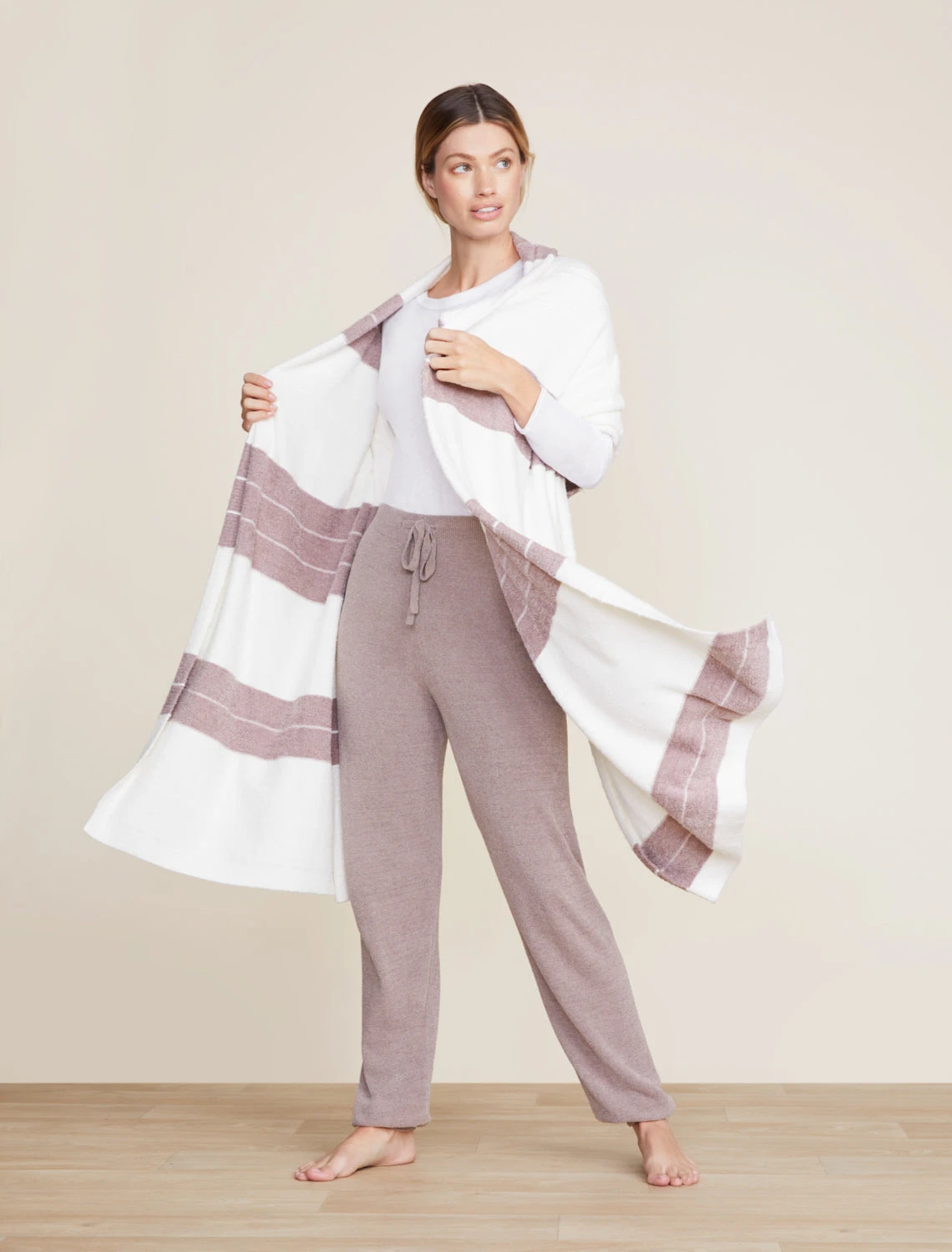 CozyChic Lite® Pinched Stripe Blanket Scarf 3 CozyChic Lite® Pinched Stripe Blanket Scarf