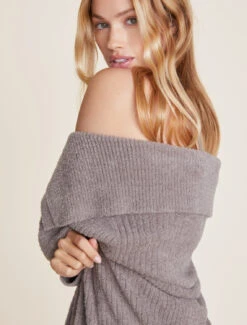 CozyChic Lite® Ribbed Drape Cardigan -SAP Clothing Shop BDWCL22087 Beach Rock 1201