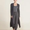 CozyChic Lite® Pointelle Long Cardi -SAP Clothing Shop BDWCL22433 carbon 751