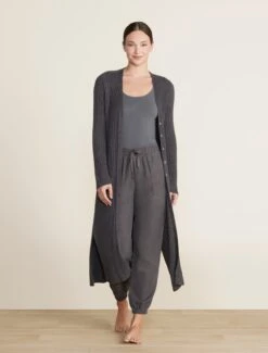 CozyChic Lite® Pointelle Long Cardi