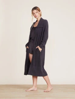 CozyChic Ultra Lite® Wide Collar Long Cardigan