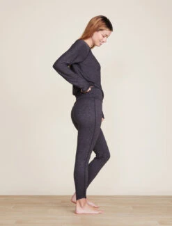 Malibu Collection® Butterchic Knit® Heavy Fold Over Legging -SAP Clothing Shop BDWCU22121 Tidewater 0834