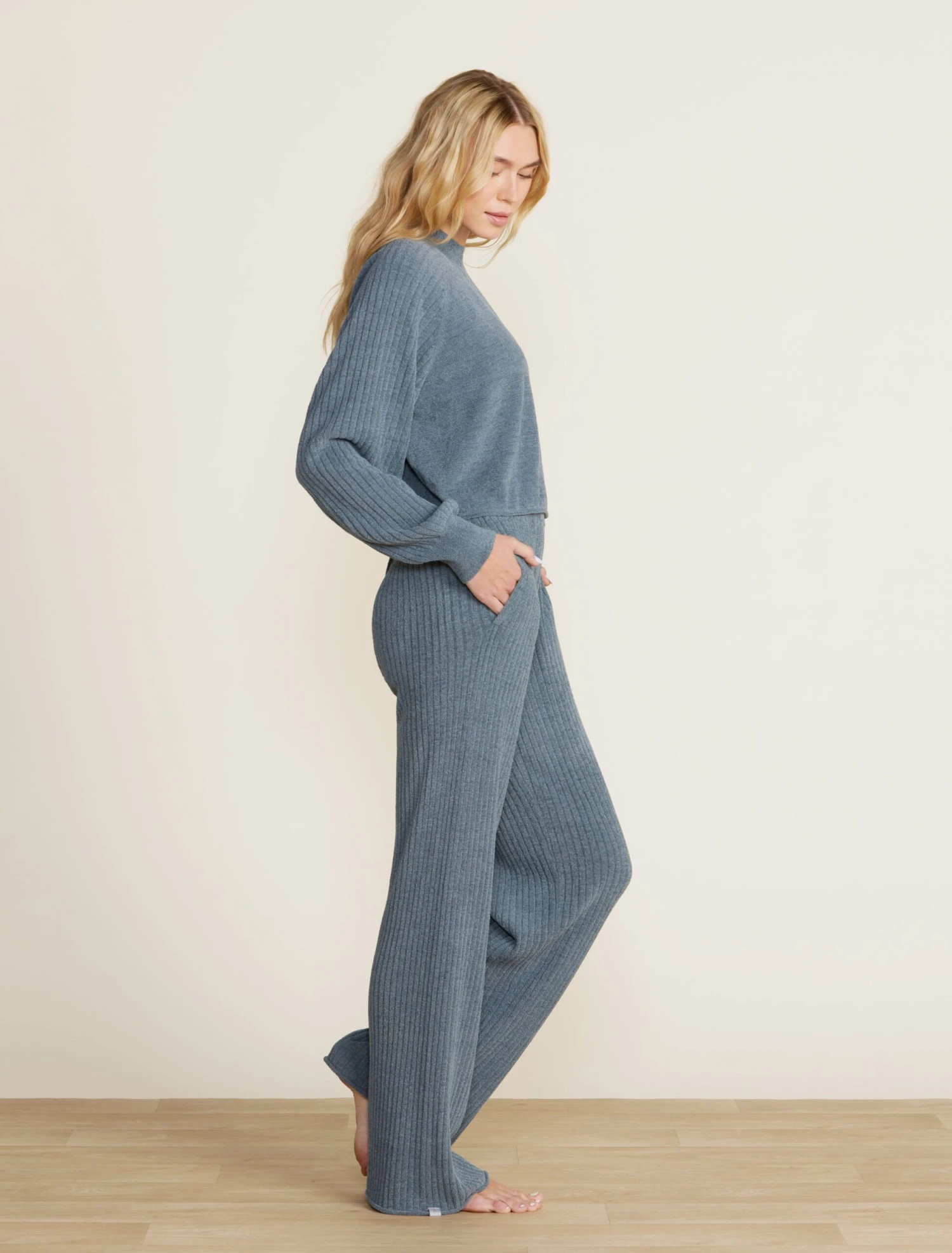 CozyChic Ultra Lite® Rib Rolled Edge Pant 4 CozyChic Ultra Lite® Rib Rolled Edge Pant - Image 2