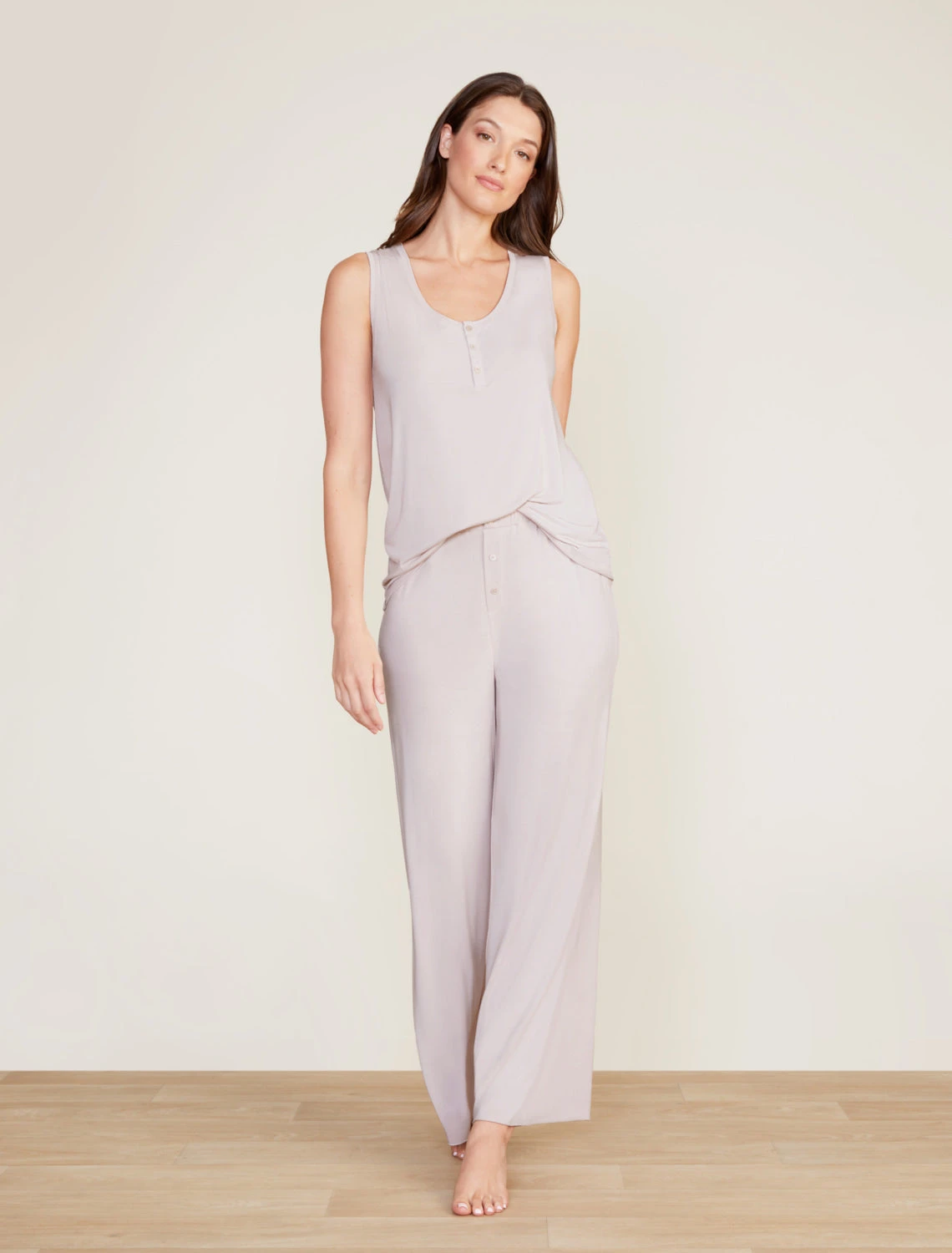 Luxe Milk Jersey® Women's Henley PJ Set 8 Luxe Milk Jersey® Women's Henley PJ Set - Image 6