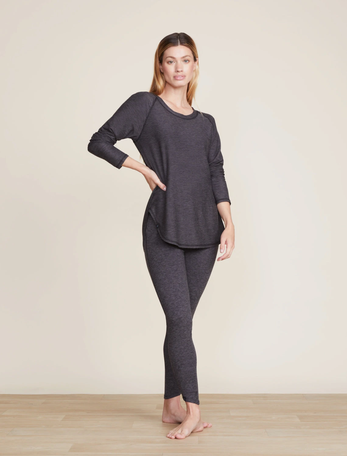 Malibu Collection® Butterchic Knit® Light Long Sleeve Tee 3 Malibu Collection® Butterchic Knit® Light Long Sleeve Tee