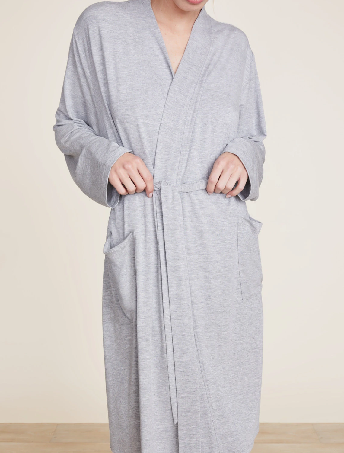 Malibu Collection® Soft Jersey Short Robe 6 Malibu Collection® Soft Jersey Short Robe - Image 4