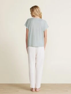 Malibu Collection® Linen Raglan Tee -SAP Clothing Shop BDWMC22298 BEACHGLASS 0399