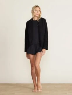 Cozytwist Cocoon Cardigan -SAP Clothing Shop BDWNV22225 black 571