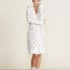 CozyChic® Cotton Checkered Robe 1 CozyChic® Cotton Checkered Robe -SAP Clothing Shop BDWNV22284 oatmeal cream 2525