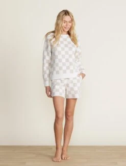 CozyChic® Cotton Checkered Pullover