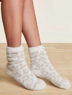 CozyChic® Youth Barefoot In The Wild® Socks -SAP Clothing Shop BDYCC1561 Cream Stone 1967