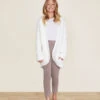 CozyChic® Youth Diamond Circle Cardi -SAP Clothing Shop BDYCC22000 Pearl 1035