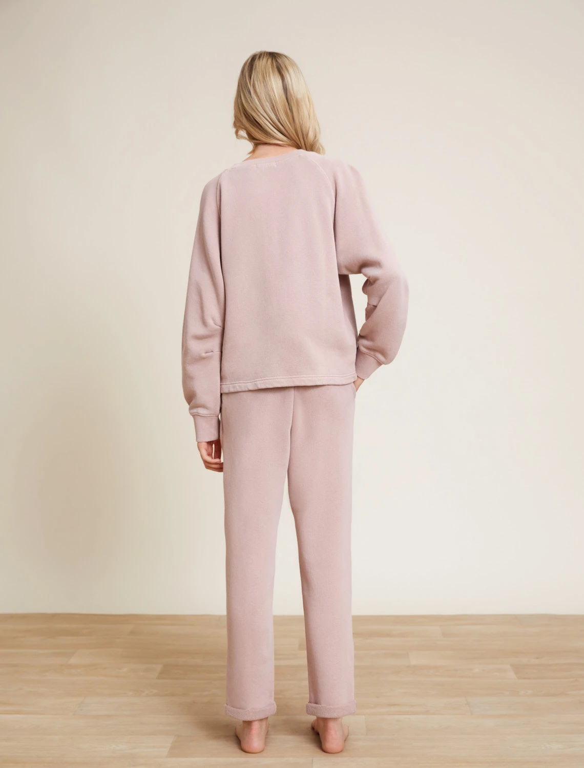 Malibu Collection® Youth Brushed Terry Rolled Hem Pant 5 Malibu Collection® Youth Brushed Terry Rolled Hem Pant - Image 3