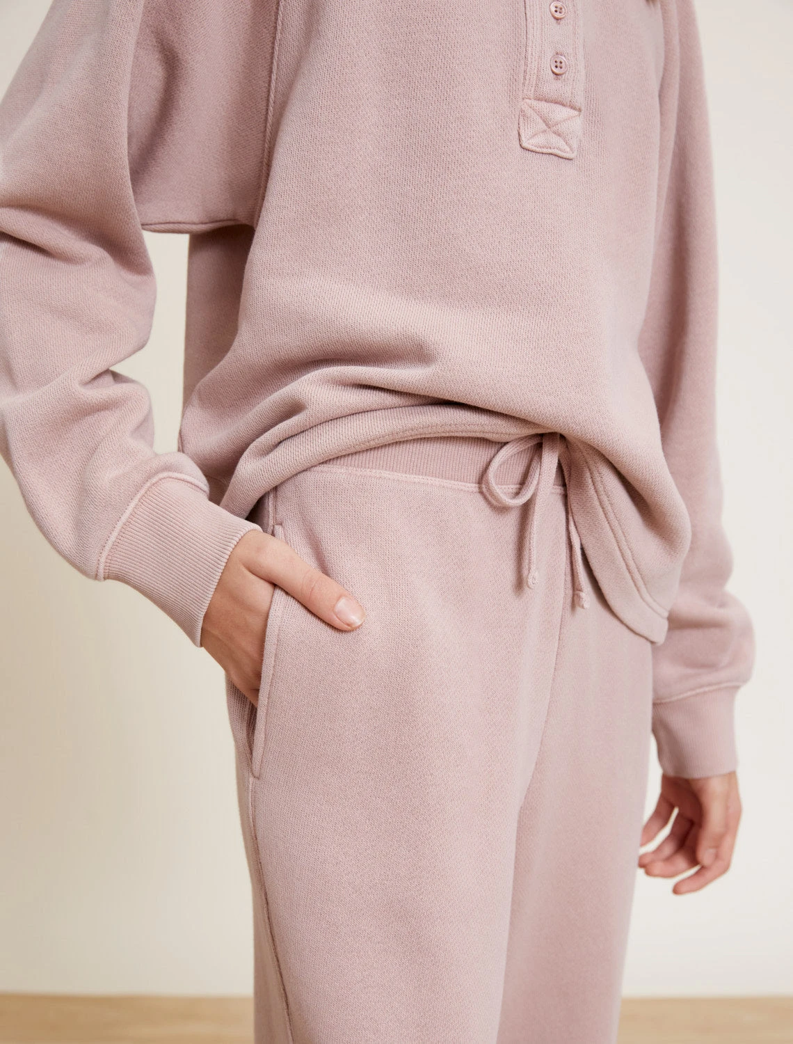 Malibu Collection® Youth Brushed Terry Rolled Hem Pant 6 Malibu Collection® Youth Brushed Terry Rolled Hem Pant - Image 4