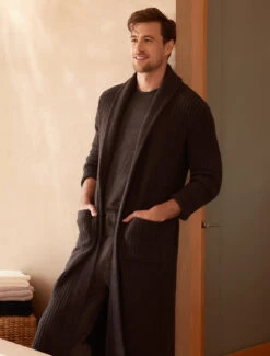 Eco CozyChic® Ribbed Robe -SAP Clothing Shop BD FW23 D2 BDUEC21902 H1126