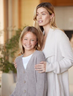 CozyChic Lite® Youth Cable Button Cardi 12 CozyChic Lite® Youth Cable Button Cardi -SAP Clothing Shop BD FW23 D4 BDYCL21999 P5535