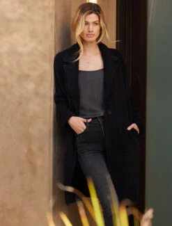 CozyChic® Coat With Patch Pockets 13 CozyChic® Coat With Patch Pockets -SAP Clothing Shop BD FW23 D5 BDWCC22027 T8431