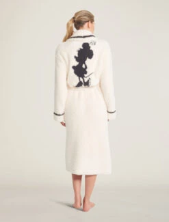 CozyChic® Classic Disney Minnie Mouse Adult Robe -SAP Clothing Shop D100PHR creamcarbon 4