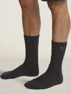 CozyChic® Classic Disney Mickey Mouse Men's Socks -SAP Clothing Shop DNMCC1021 HR carbonblack 2 4b35dfe0 487a 49cd a89c 2e175262babe