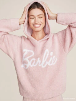 CozyChic® Barbie™ Women's Hoodie 12 CozyChic® Barbie™ Women's Hoodie -SAP Clothing Shop DNUCC22014 Dusty Rose 1624