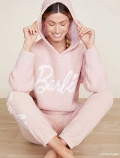 CozyChic® Barbie™ Women's Hoodie 13 CozyChic® Barbie™ Women's Hoodie -SAP Clothing Shop DNUCC22014 Dusty Rose 1641
