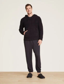 CozyChic® Disney Jack Skellington Unisex Zip Hoodie -SAP Clothing Shop DNUCC22112 Black 1623copy