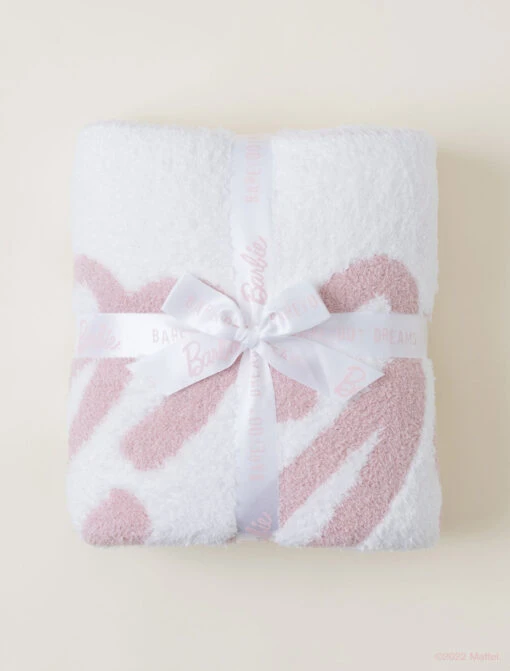 CozyChic® Barbie™ Blanket 8 CozyChic® Barbie™ Blanket -SAP Clothing Shop MTHCC21322 Sea Salt Dusty Rose 1