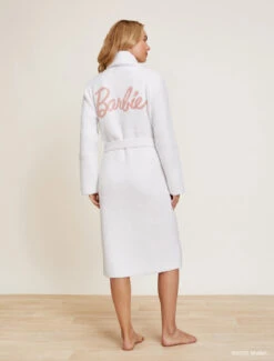 CozyChic® Barbie™ Adult Robe -SAP Clothing Shop MTWCC21320 SeaSalt DustyRose 5900