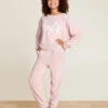 CozyChic Ultra Lite® Youth Barbie™ Jogger -SAP Clothing Shop MTYCU21705 DustyRoseWhite 1513